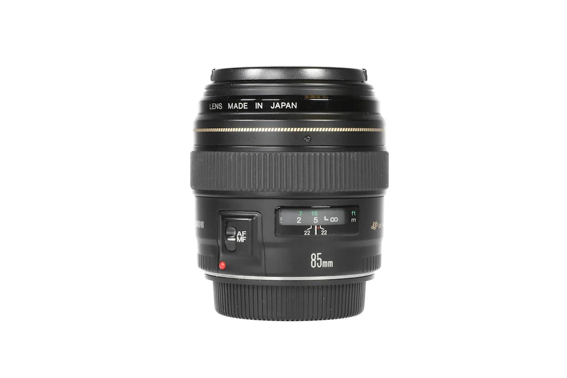 Canon EF 85mm F1.8 USM Lens Hire