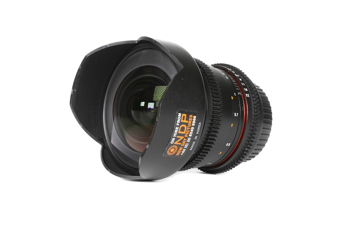 Samyang EF Mount 14mm T3.1 Lens Hire £20/Day or £60/Week — New Day