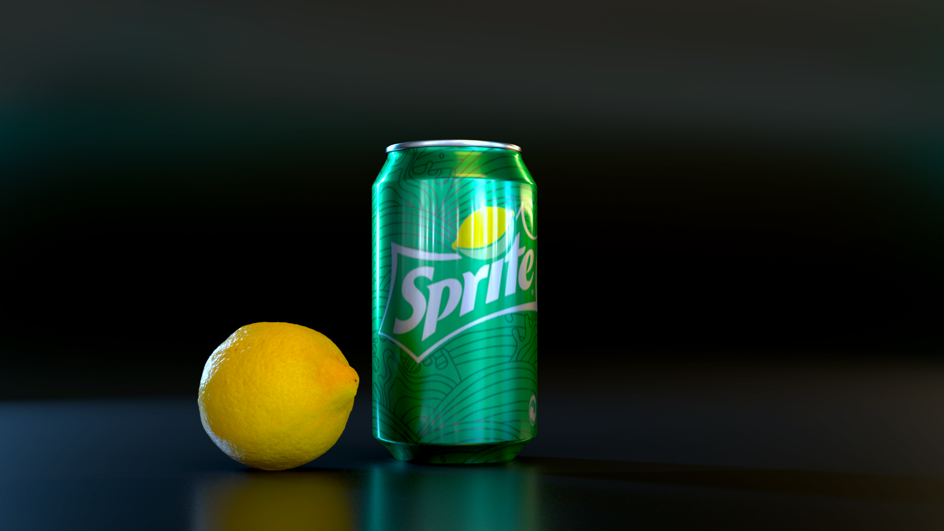 Sprite and Lemon Render
