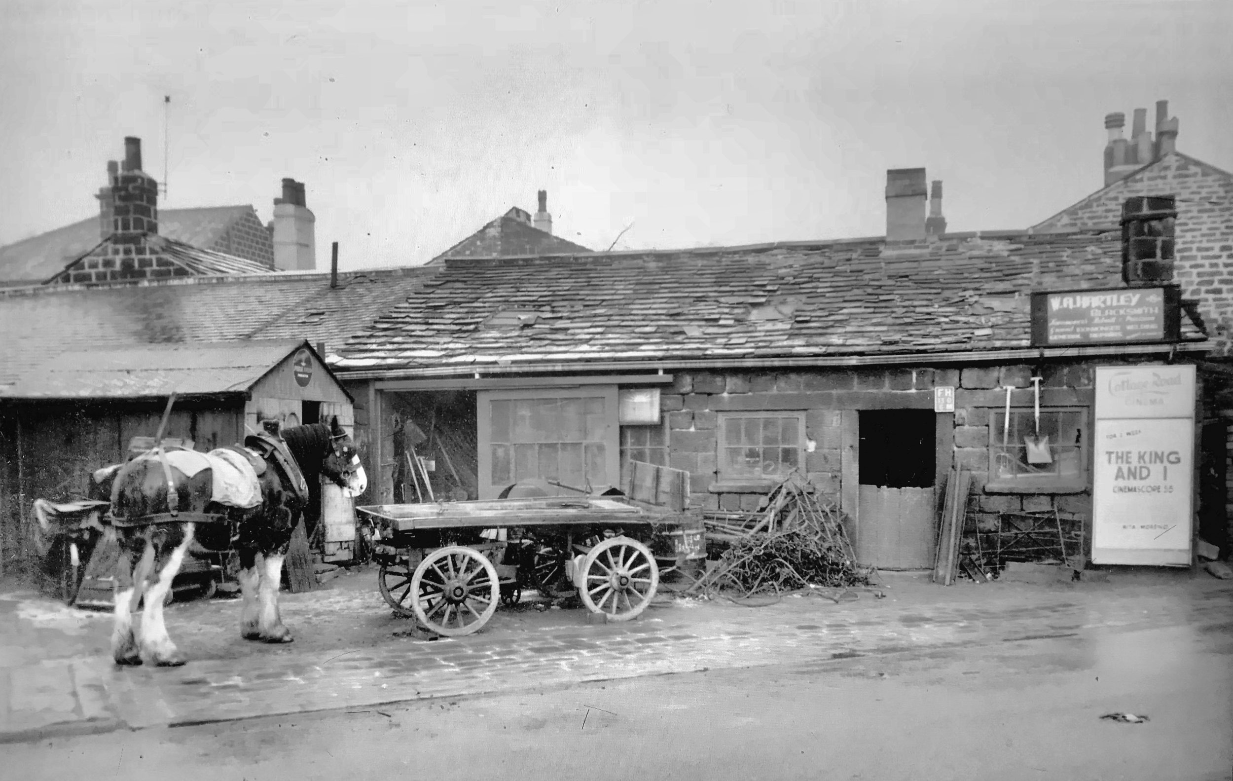 Weetwood Lane Forge, circa 1956 (now demolished)