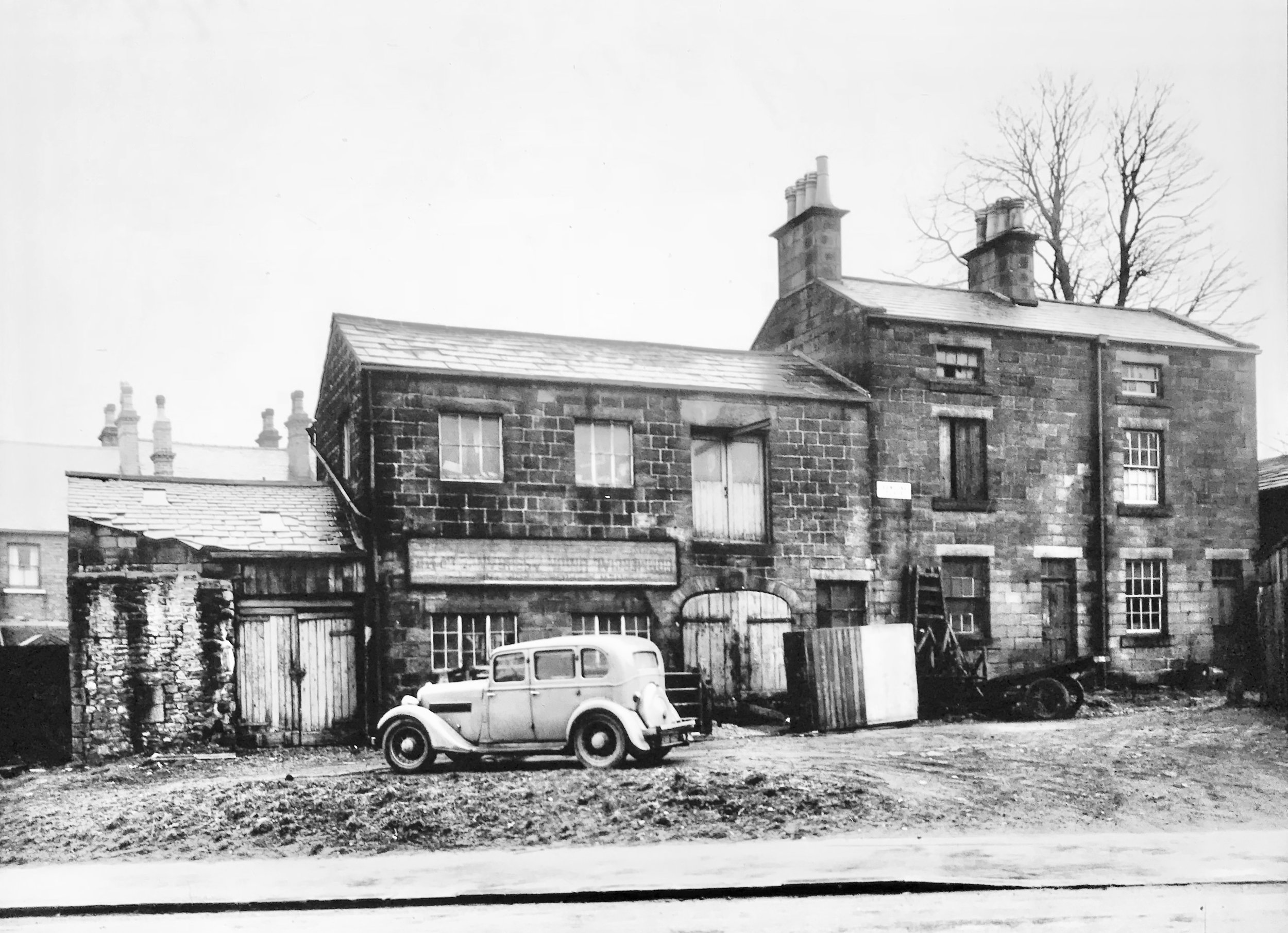Rowling Place (now demolished), Weetwood Lane, 1954