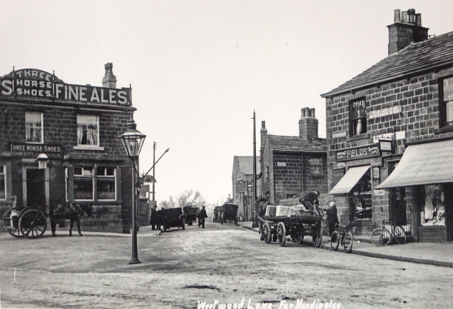 Three Horse Shoes Inn, 1900