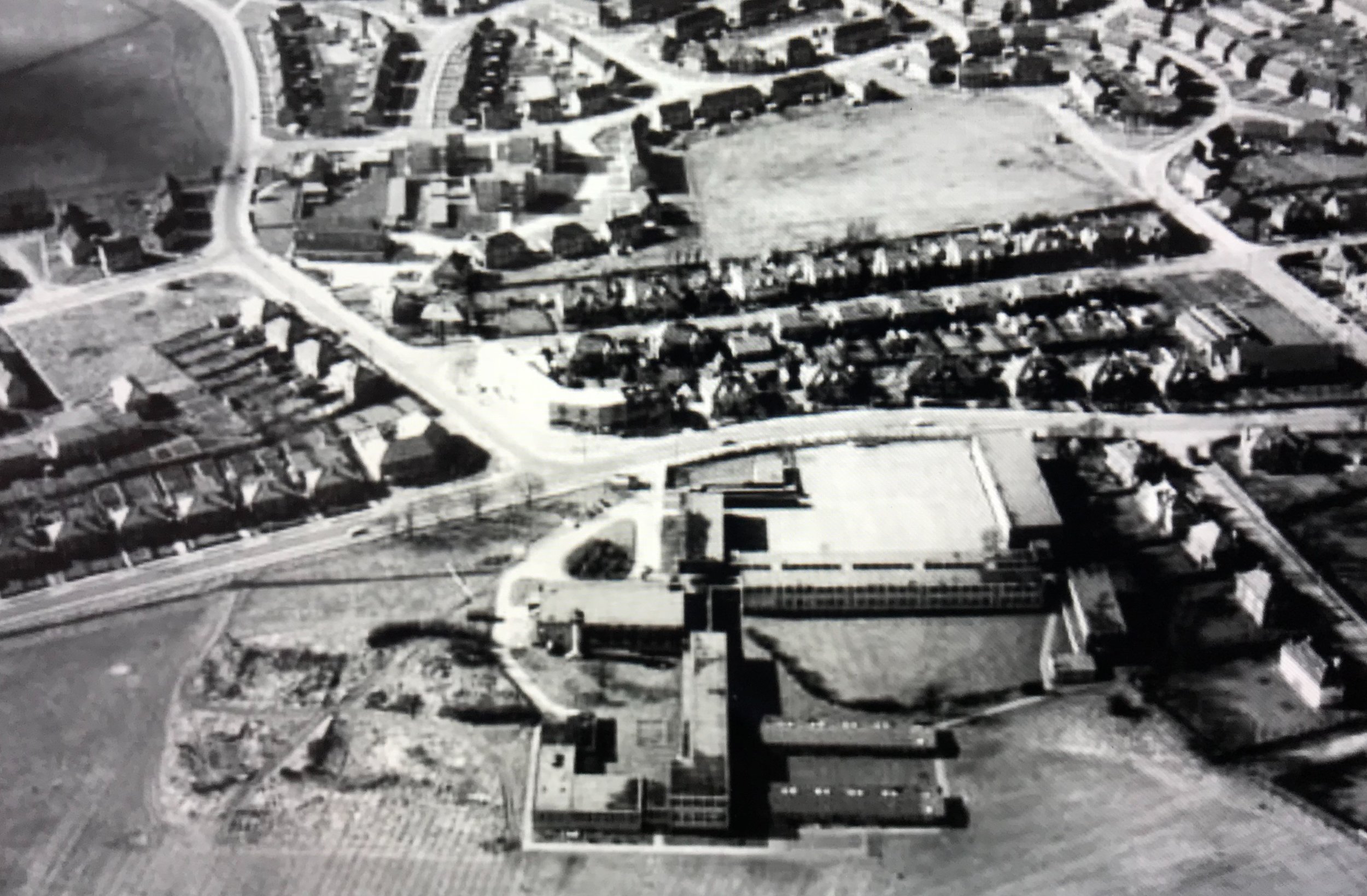 West Park School Aerofilms