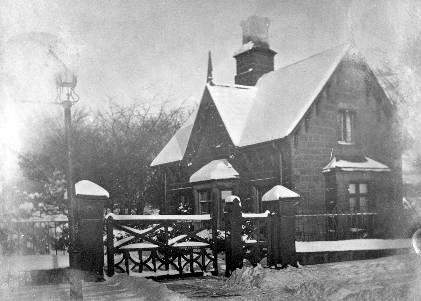 Lodge (demolished) for Batcliffe Wood House, Kirkstall Lane