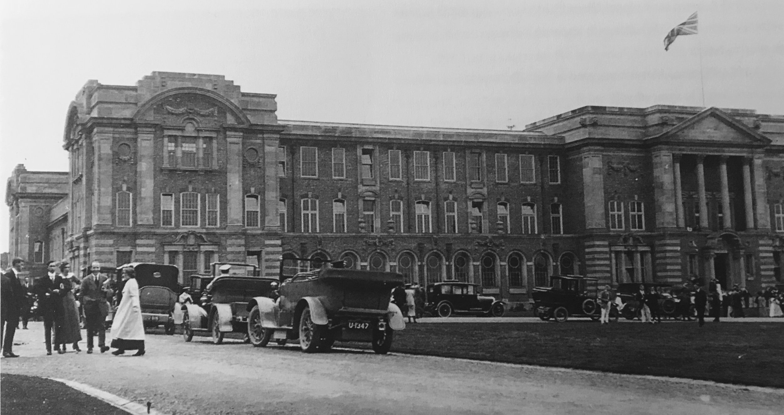 Official opening of the College at Beckett Park, 1913
