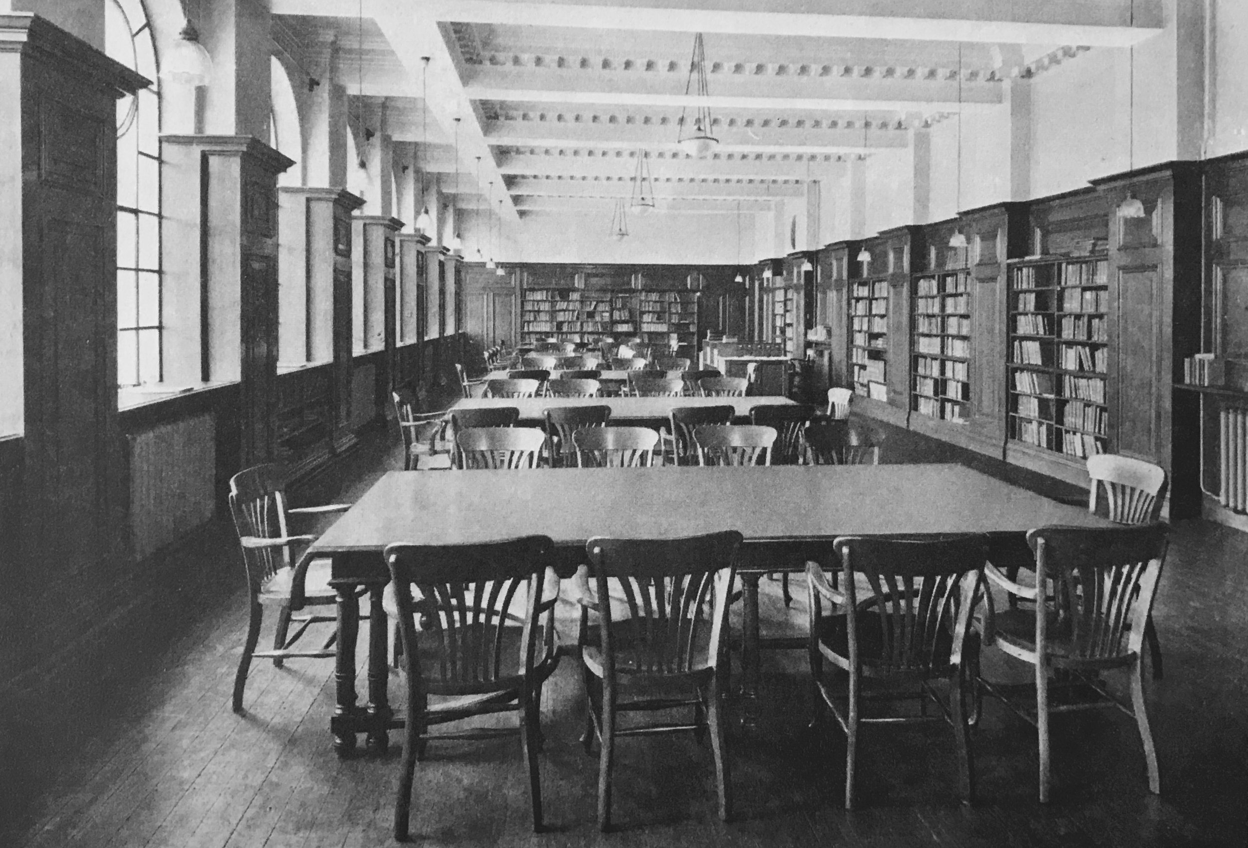 Original College Library, 1912