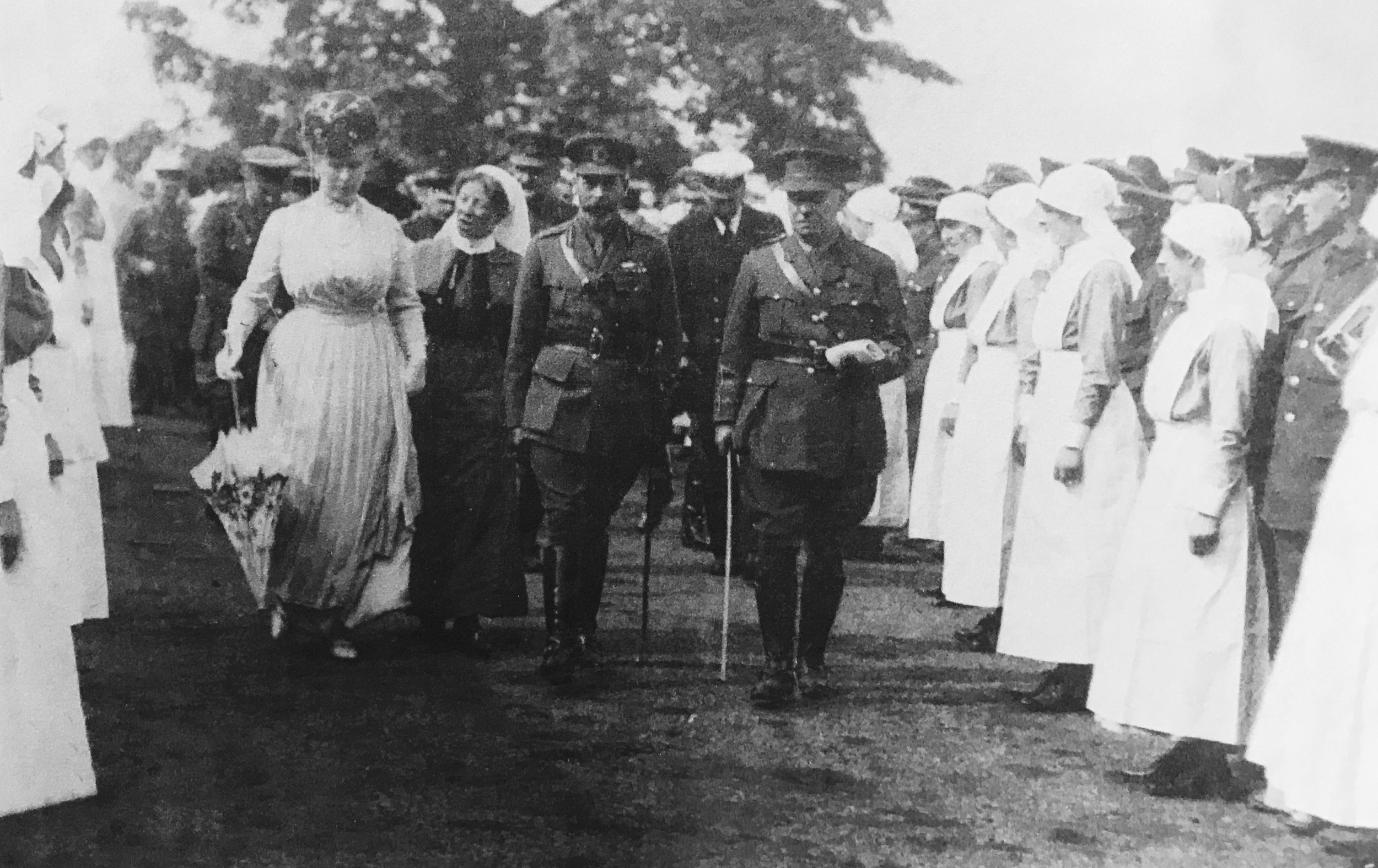 King George V and Queen Mary, 1918