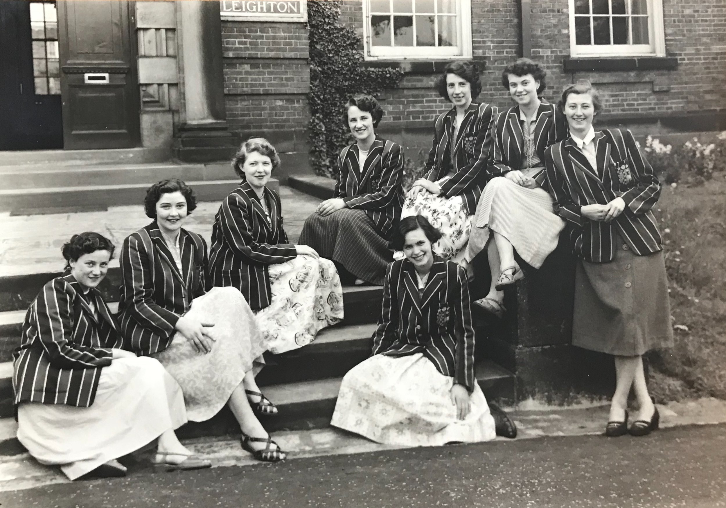 Leighton students, 1953