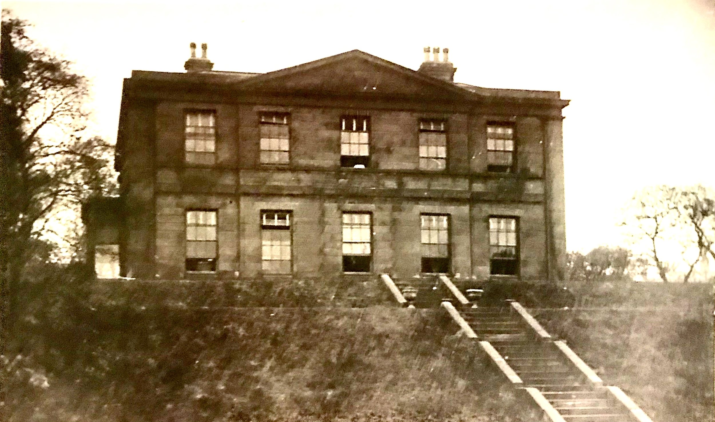 Buckingham House (men's hostel), temporary College, 1909