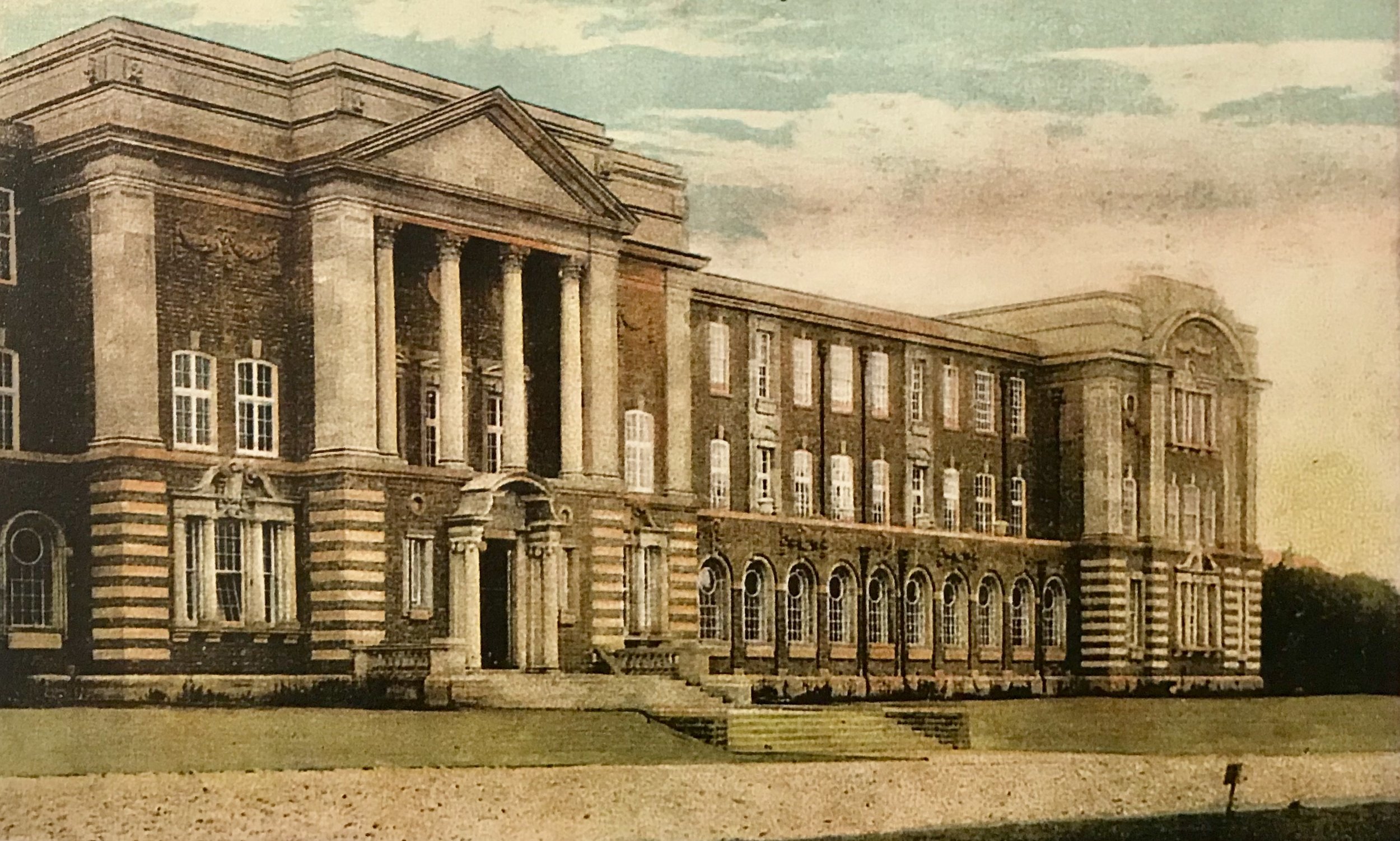 Entrance, Education Block (now James Graham Building) c1912