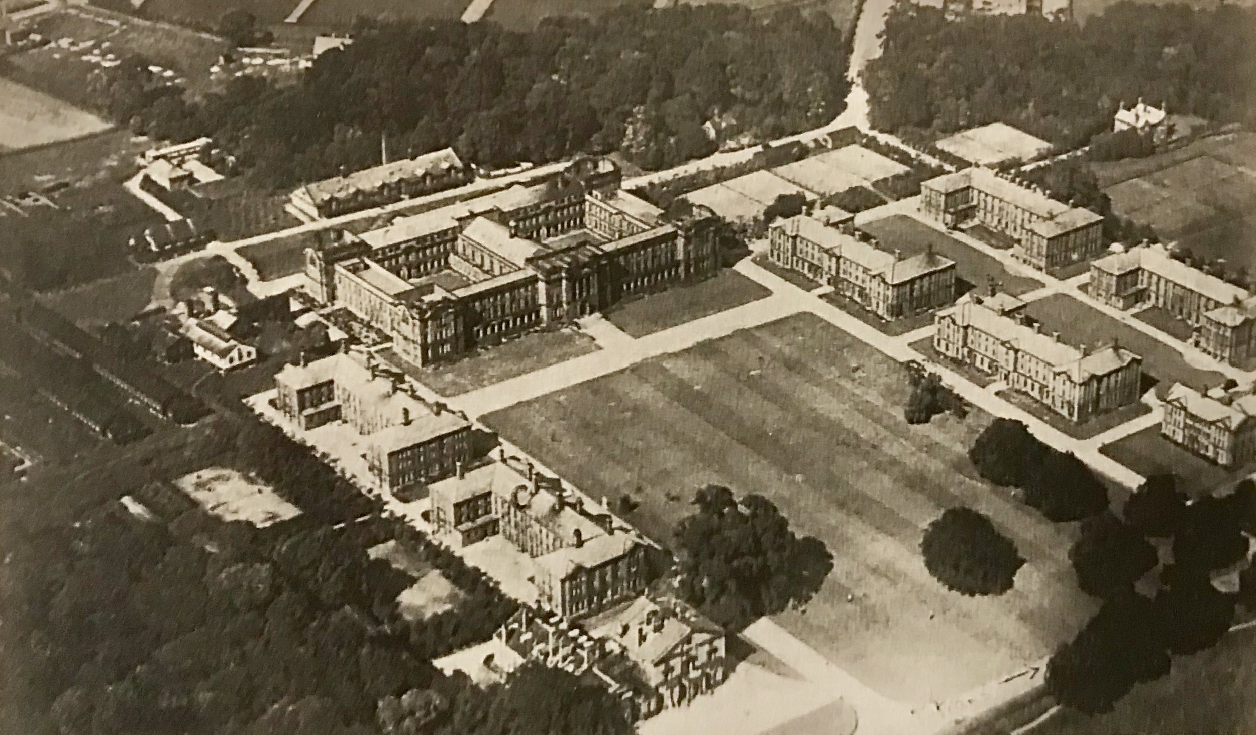 College from the air