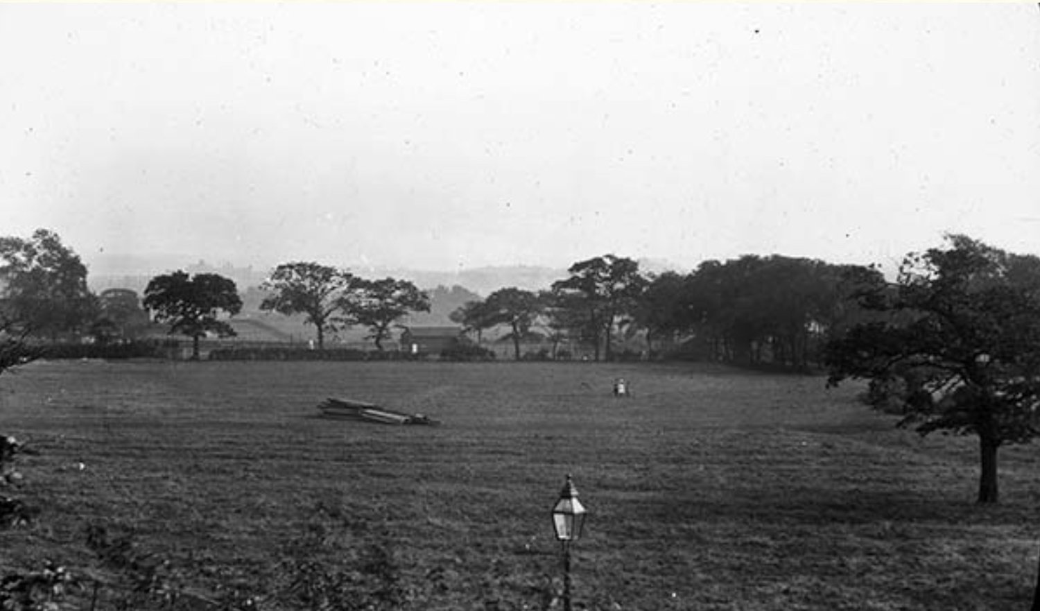 Fields, looking south from 15 Cardigan Road, 1890