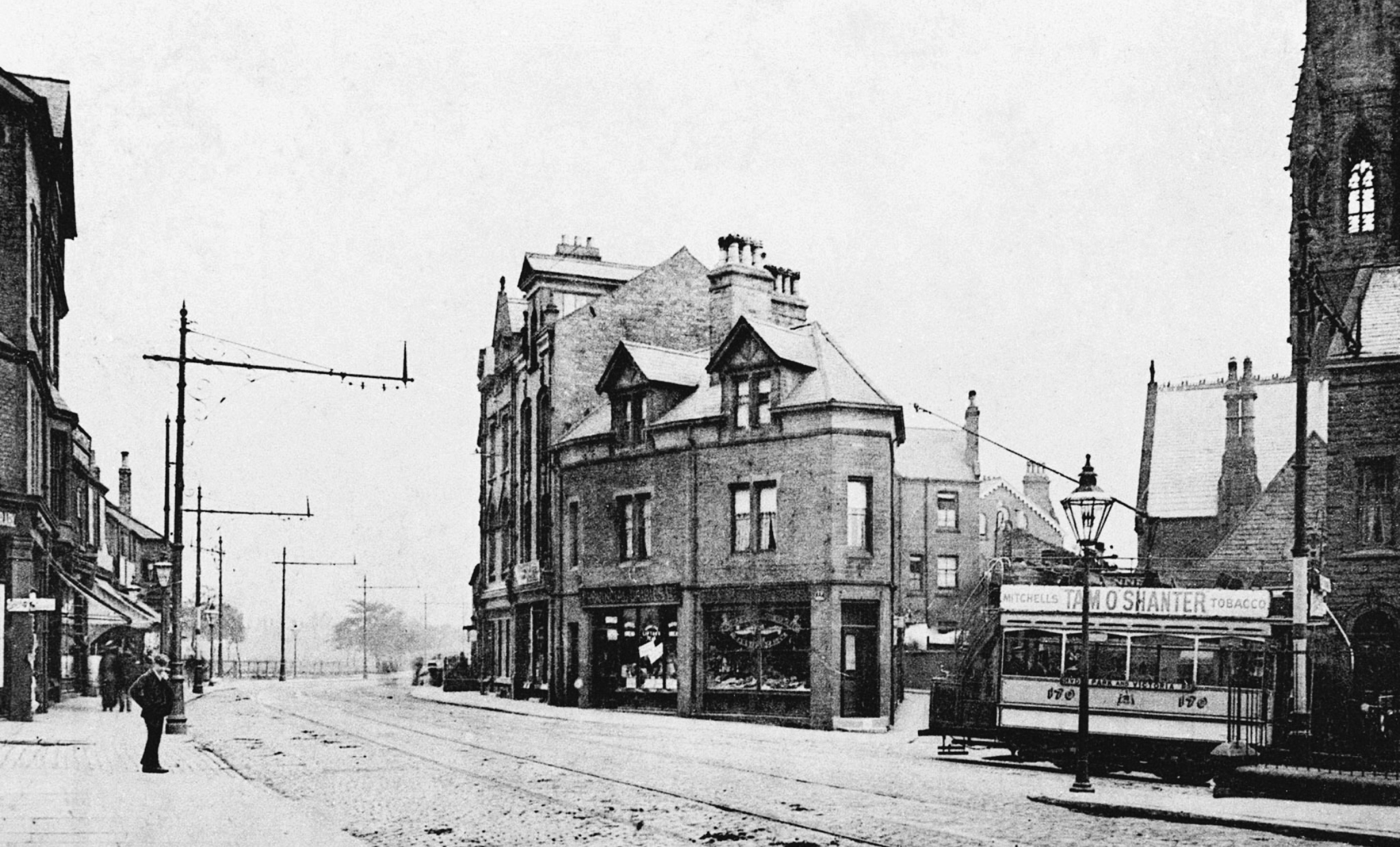 Hyde Park Corner, from Headingley Lane, undated
