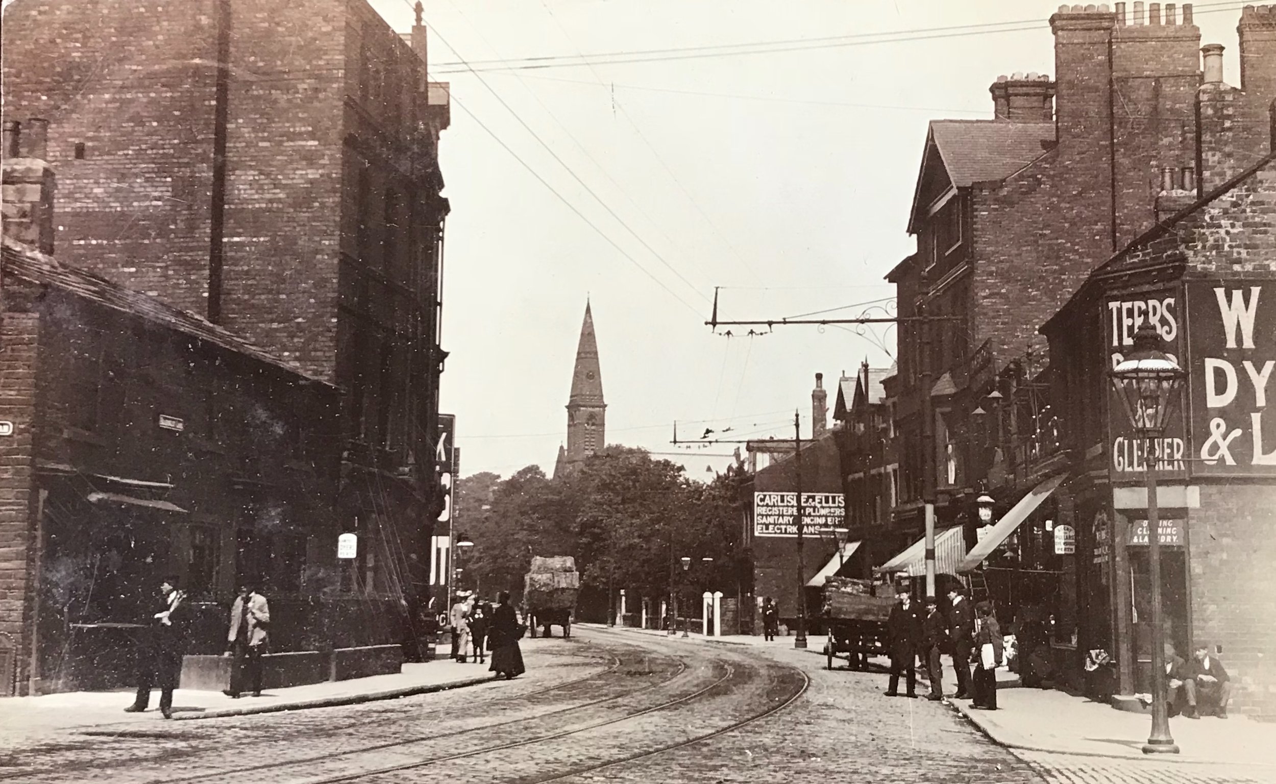 Headingley Lane, from Hyde Park Corner, undated