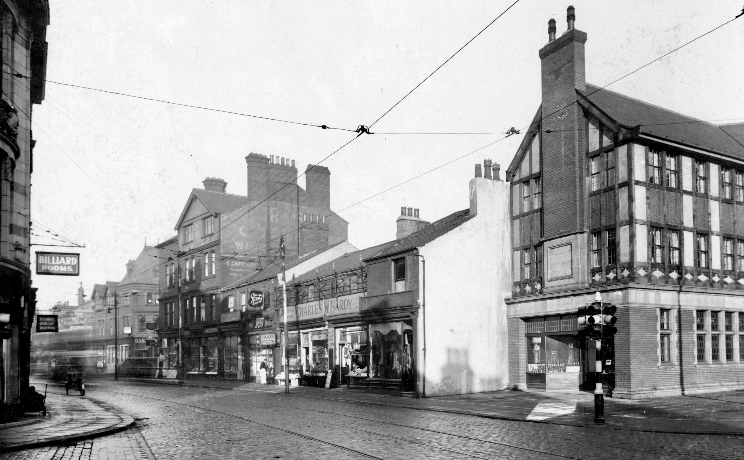 Hyde Park Corner, Headingley Lane, 1937