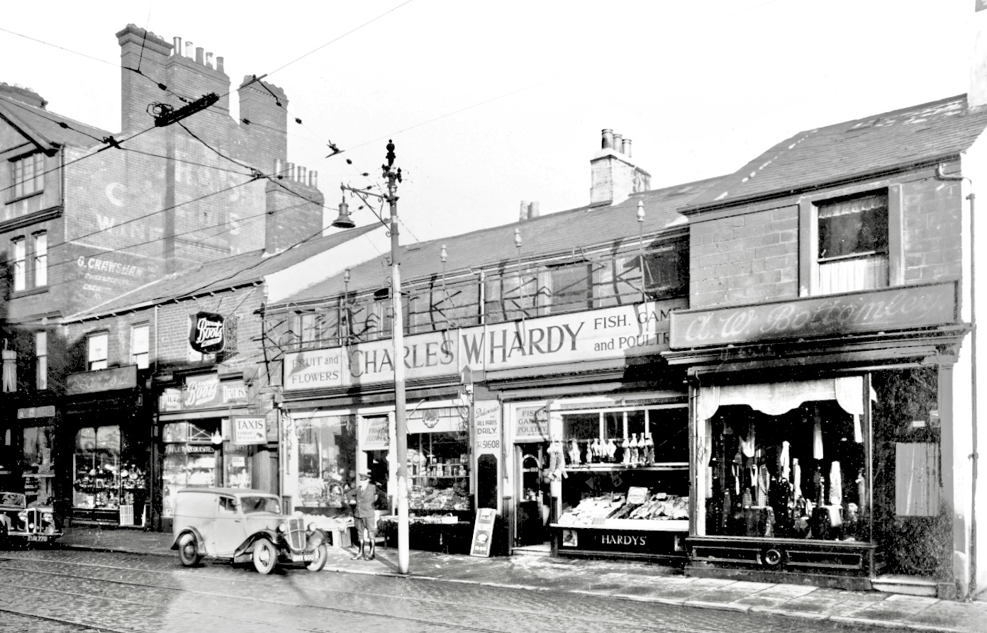 Hyde Park Corner, Headingley Lane, 1937