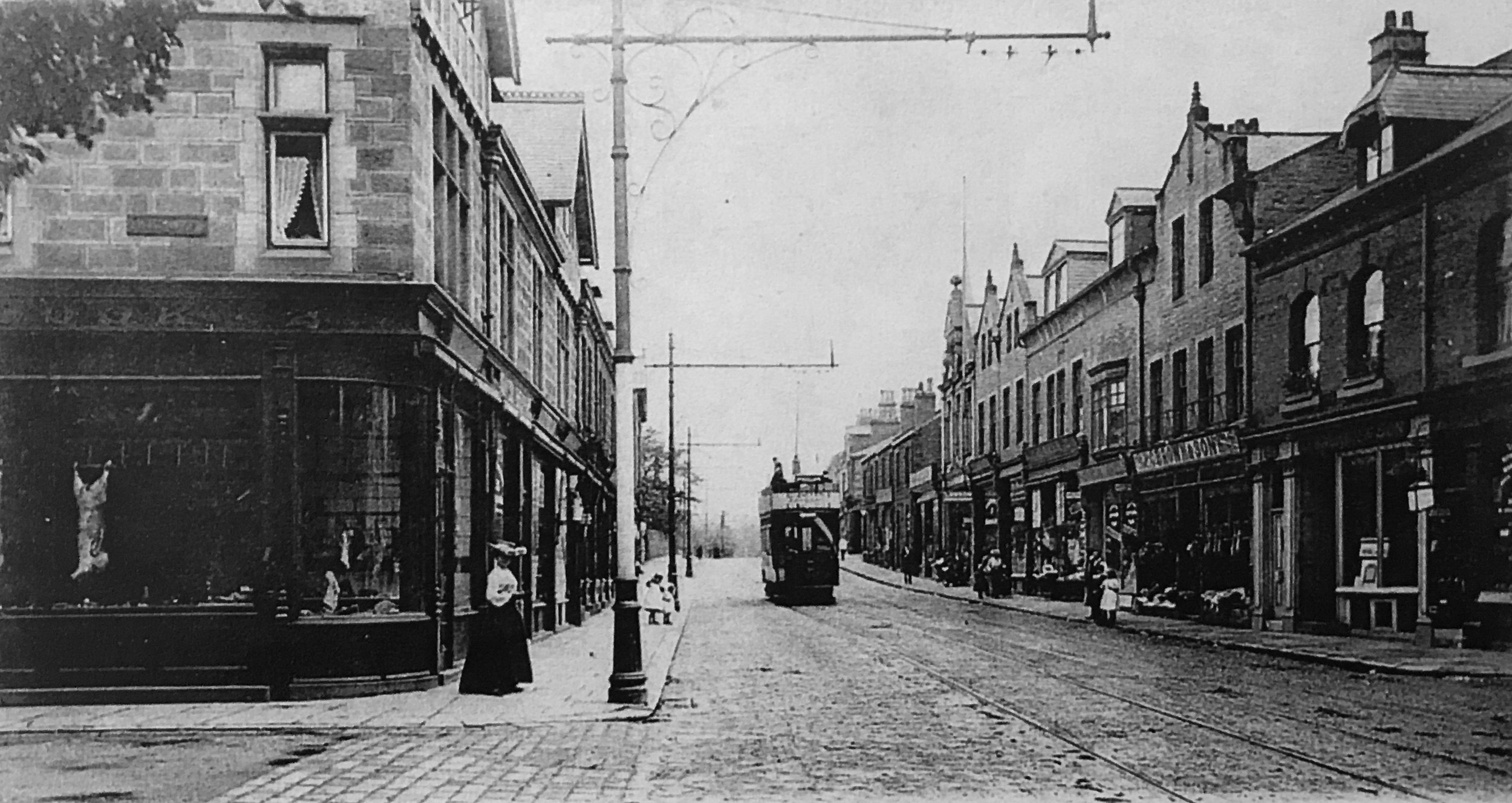 Otley Road and Wood Lane Junction, circa 1905