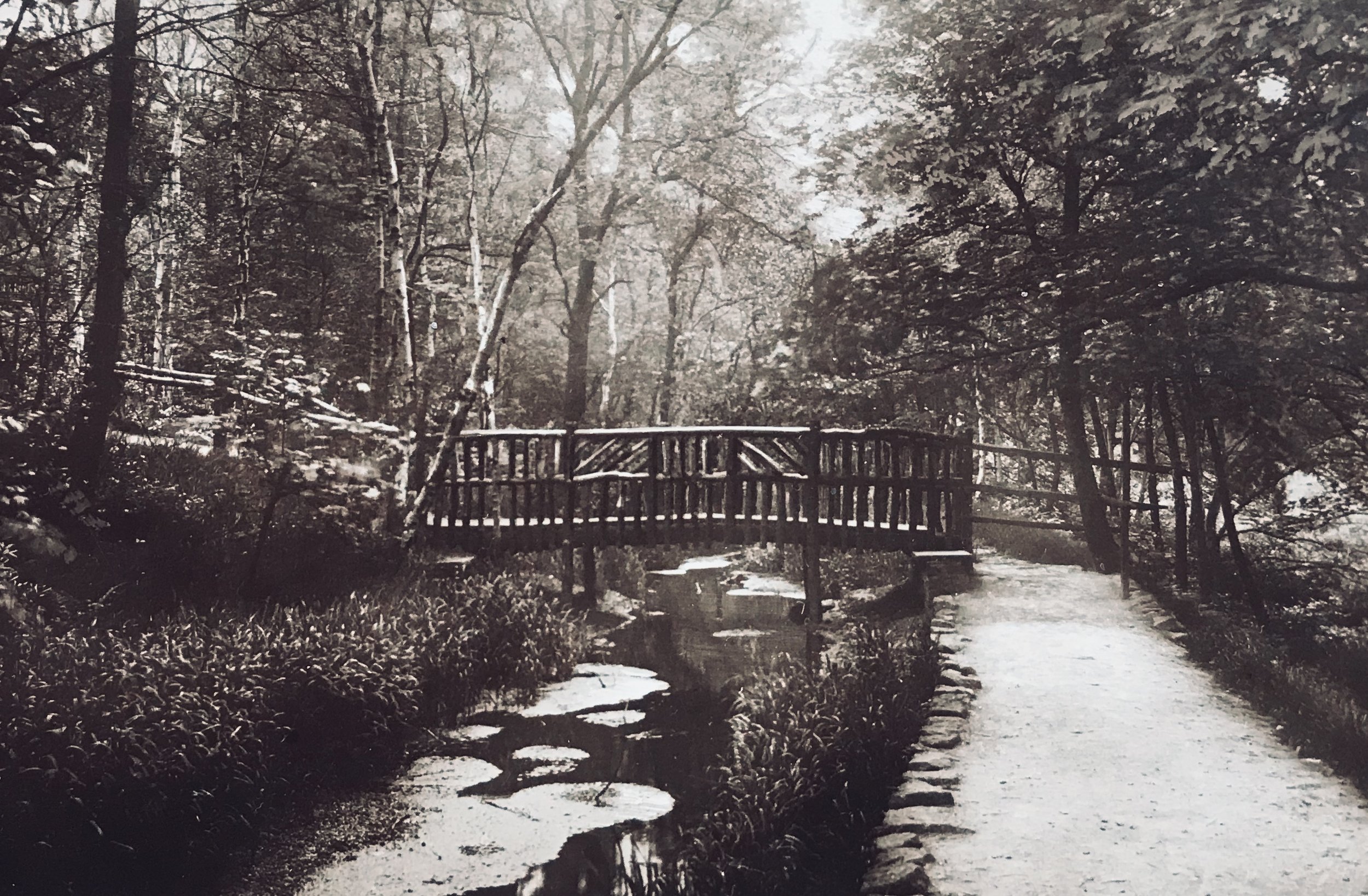 The Hollies, Bridge over Mill Stream, circa 1920s
