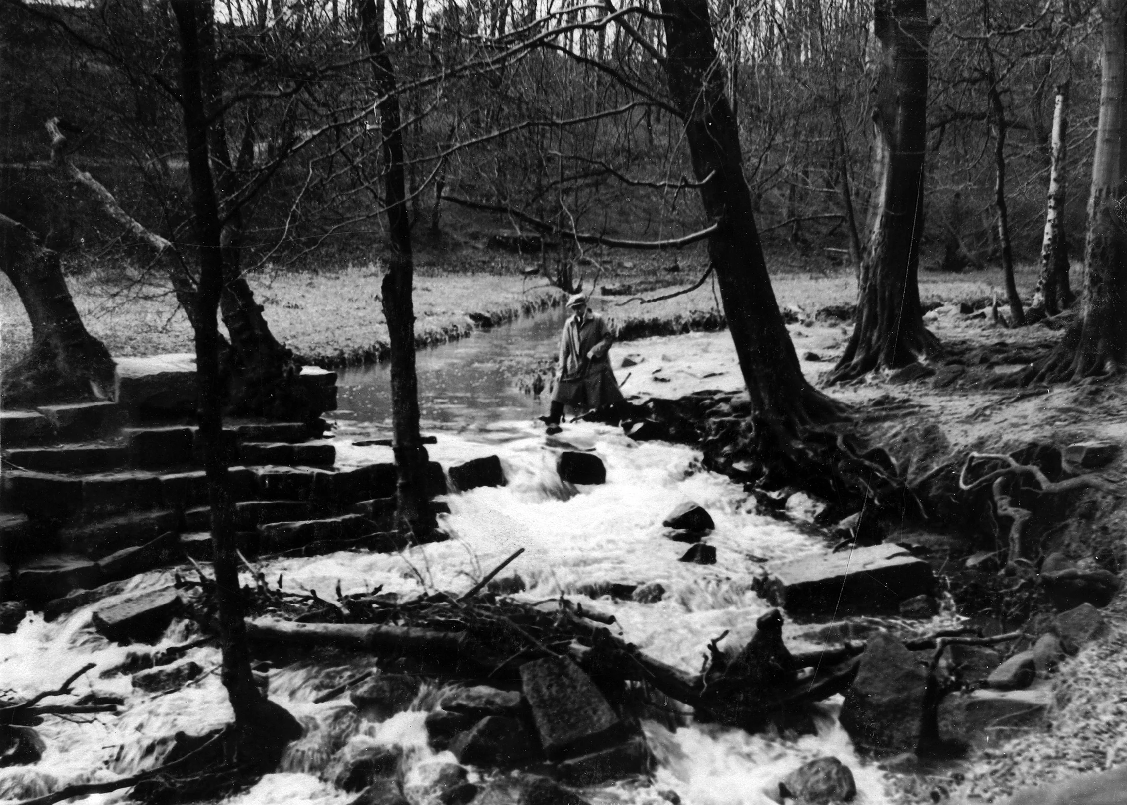 The Hollies, Meanwood Beck Weir and By-Pass, 1936