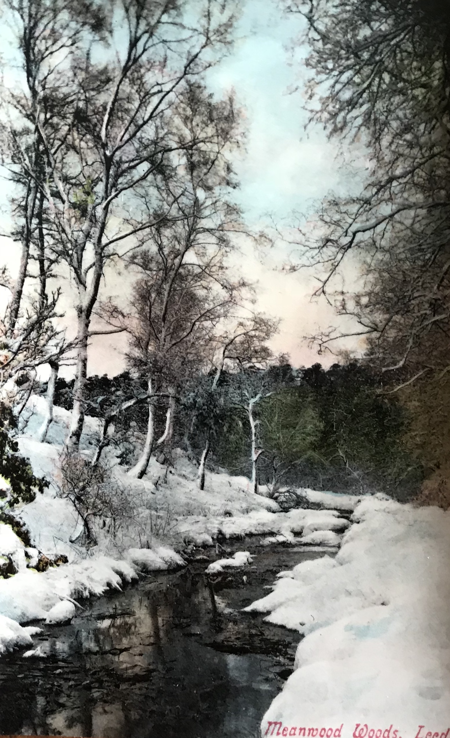 Meanwood Beck in Winter, undated
