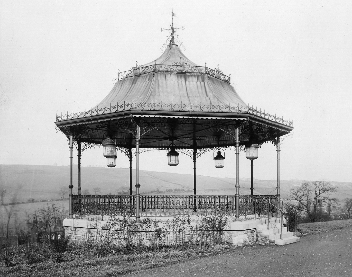 Bandstand, Woodhouse Ridge, 1904