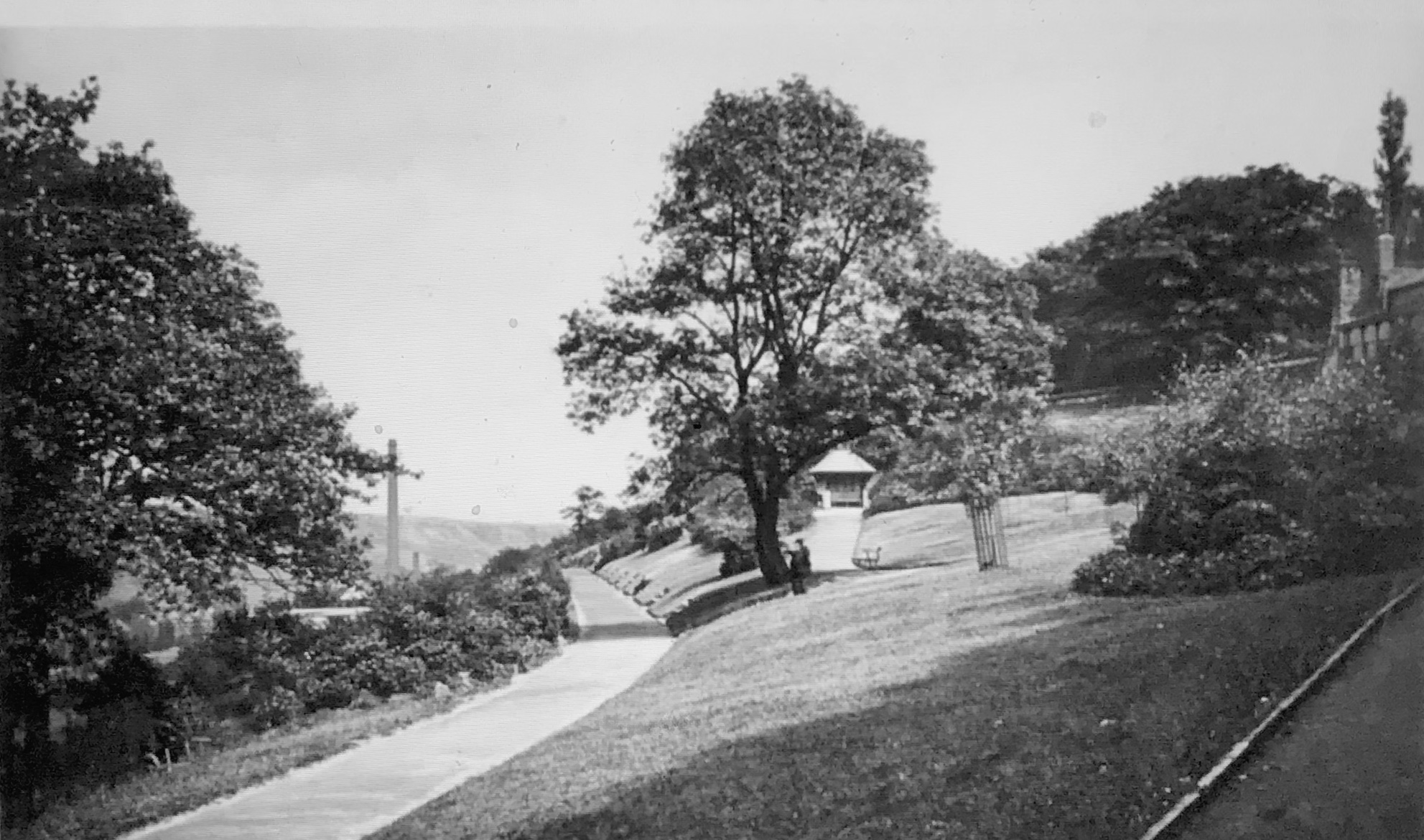 Woodhouse Ridge, with Chinese Pavilion [demolished], undated