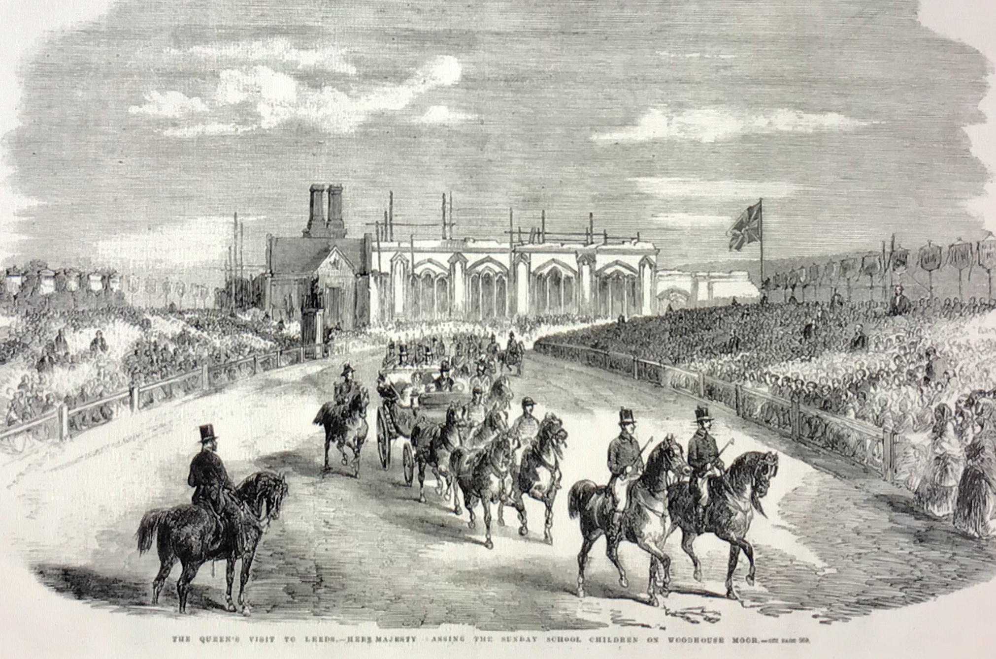 Queen Victoria Visits Woodhouse Moor in 1858