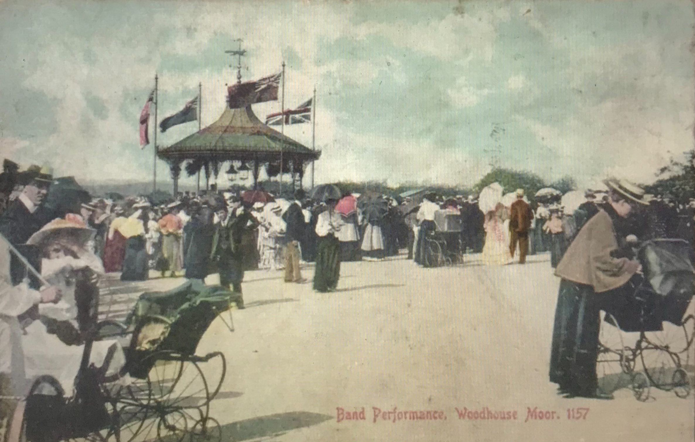 Band Performance, Woodhouse Moor, circa 1905