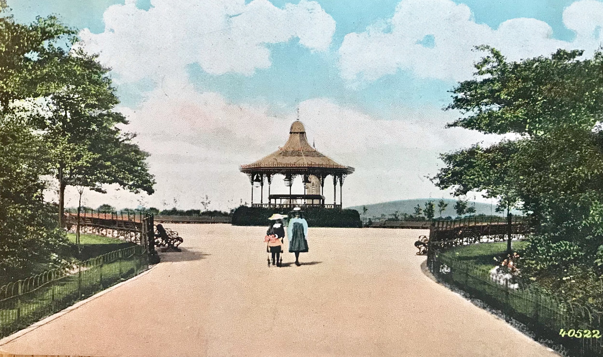 Bandstand, Woodhouse Moor, 1906