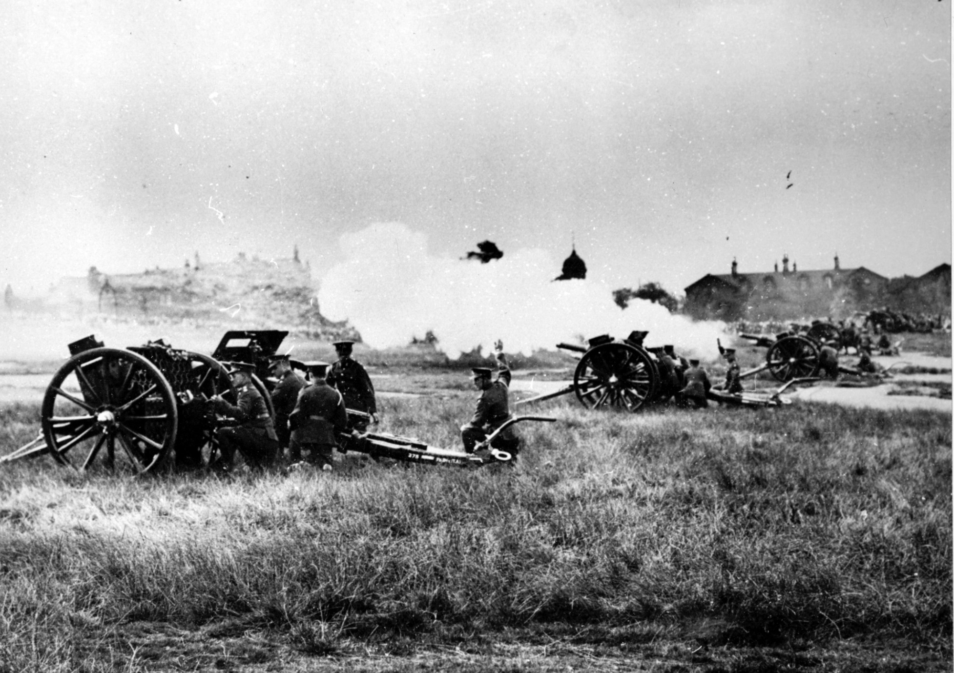 21 Gun Salute on Woodhouse Moor, 1933