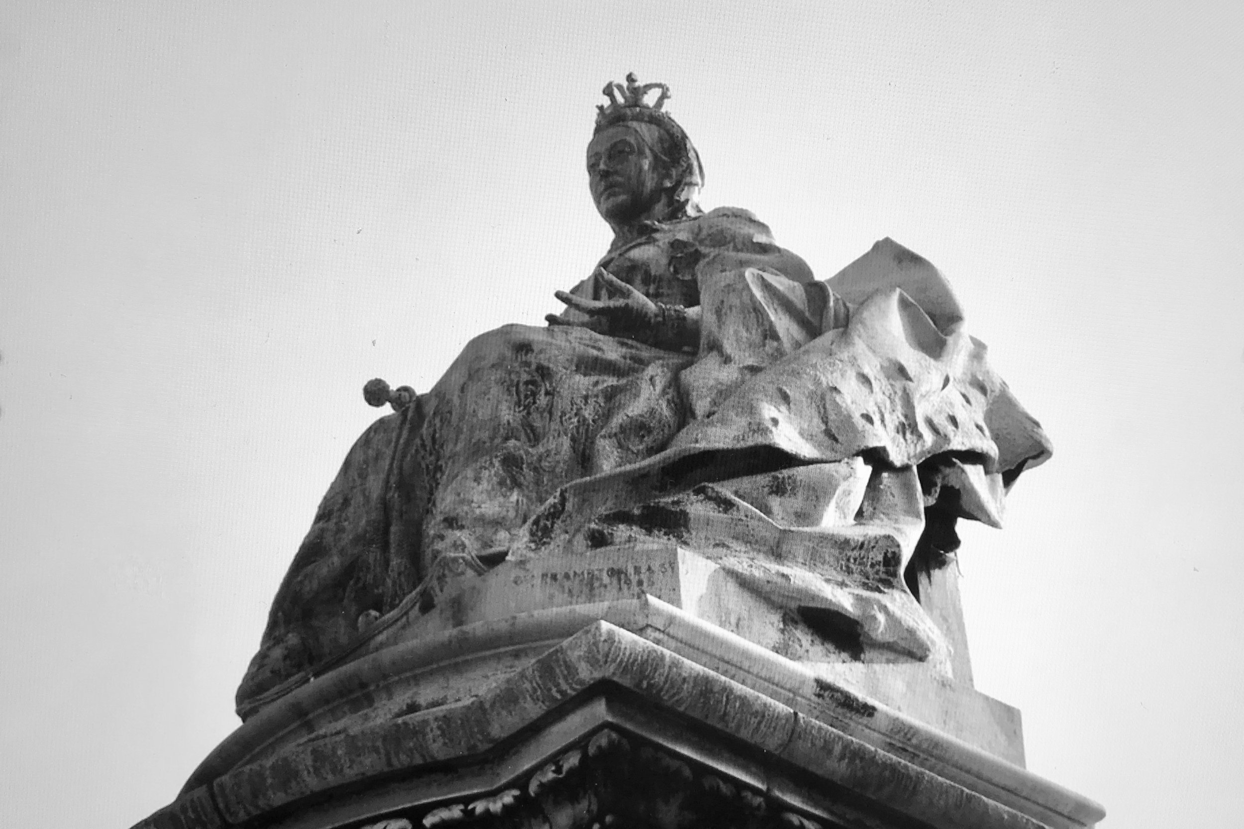 Queen Victoria Statue, Woodhouse Moor, undated