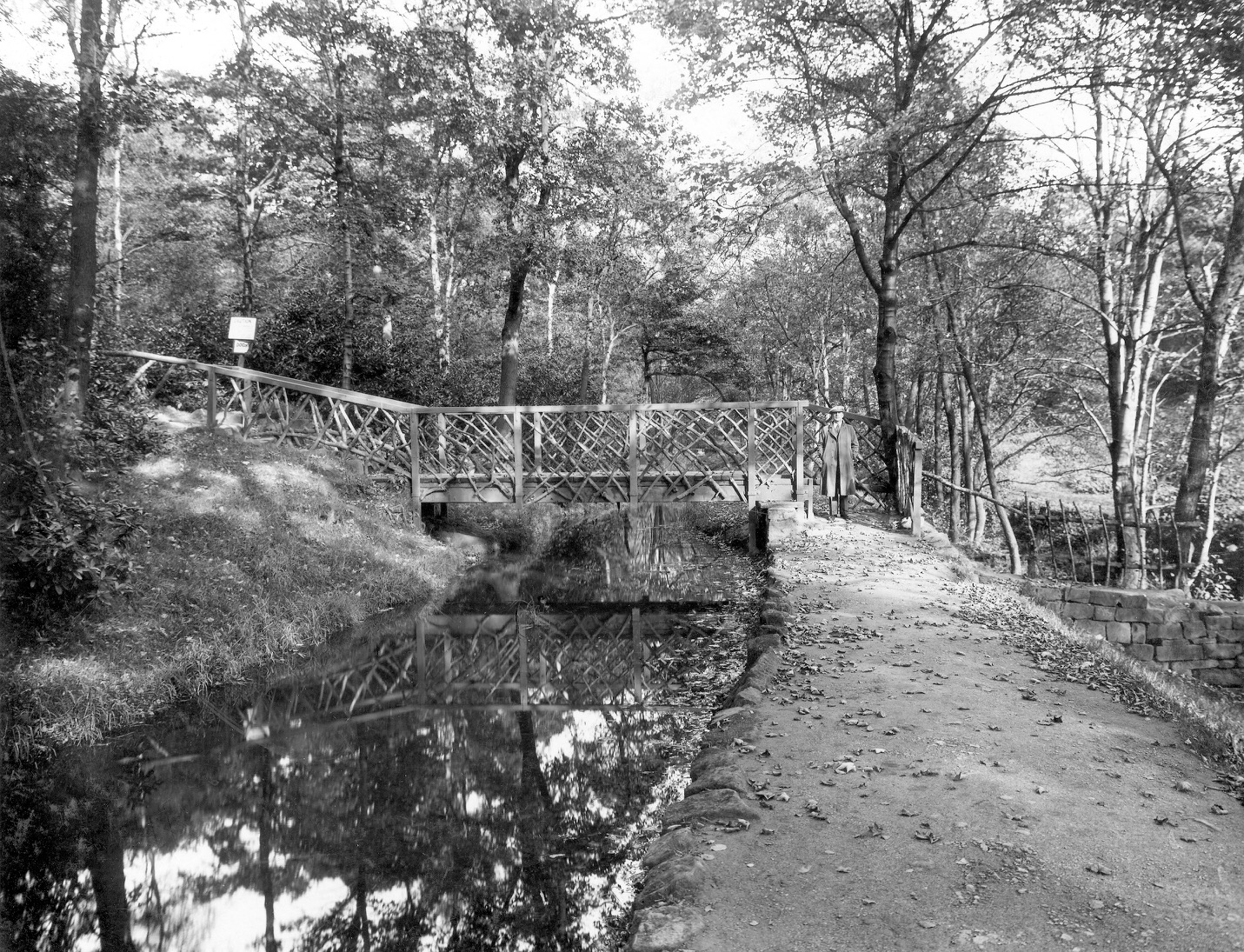 04  Mill stream, for Weetwood Mill, 1936