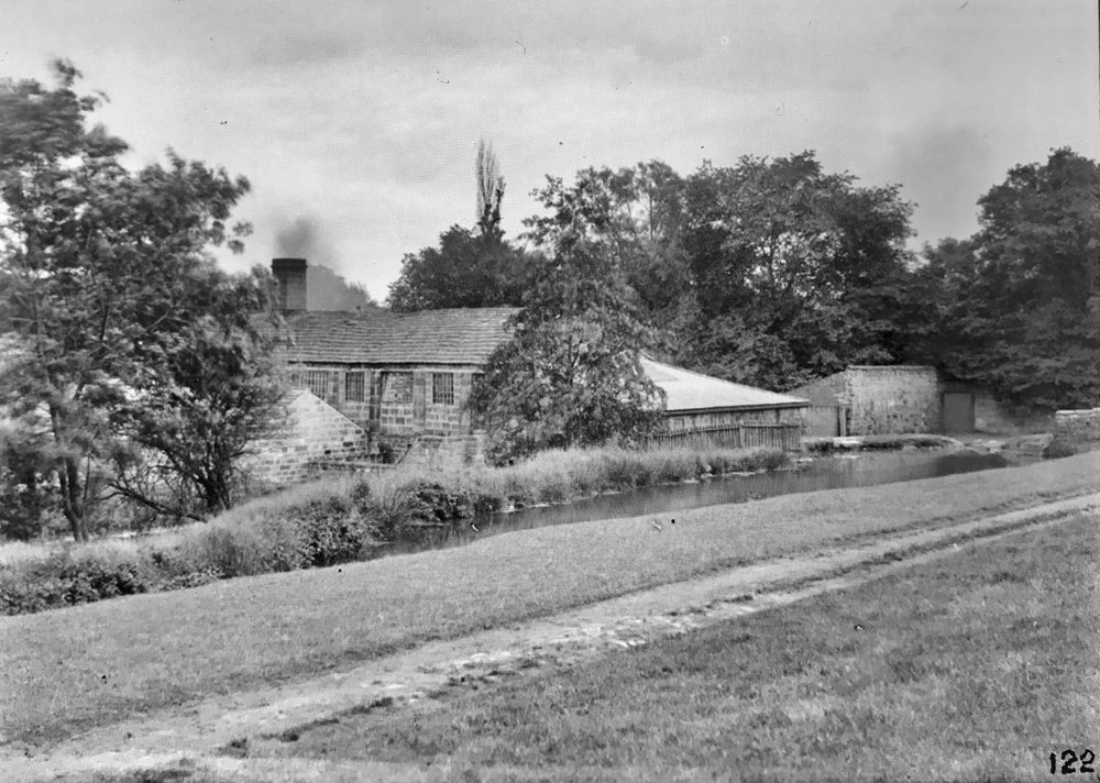 07  Weetwood Mill (demolished) and mill pond, 1888