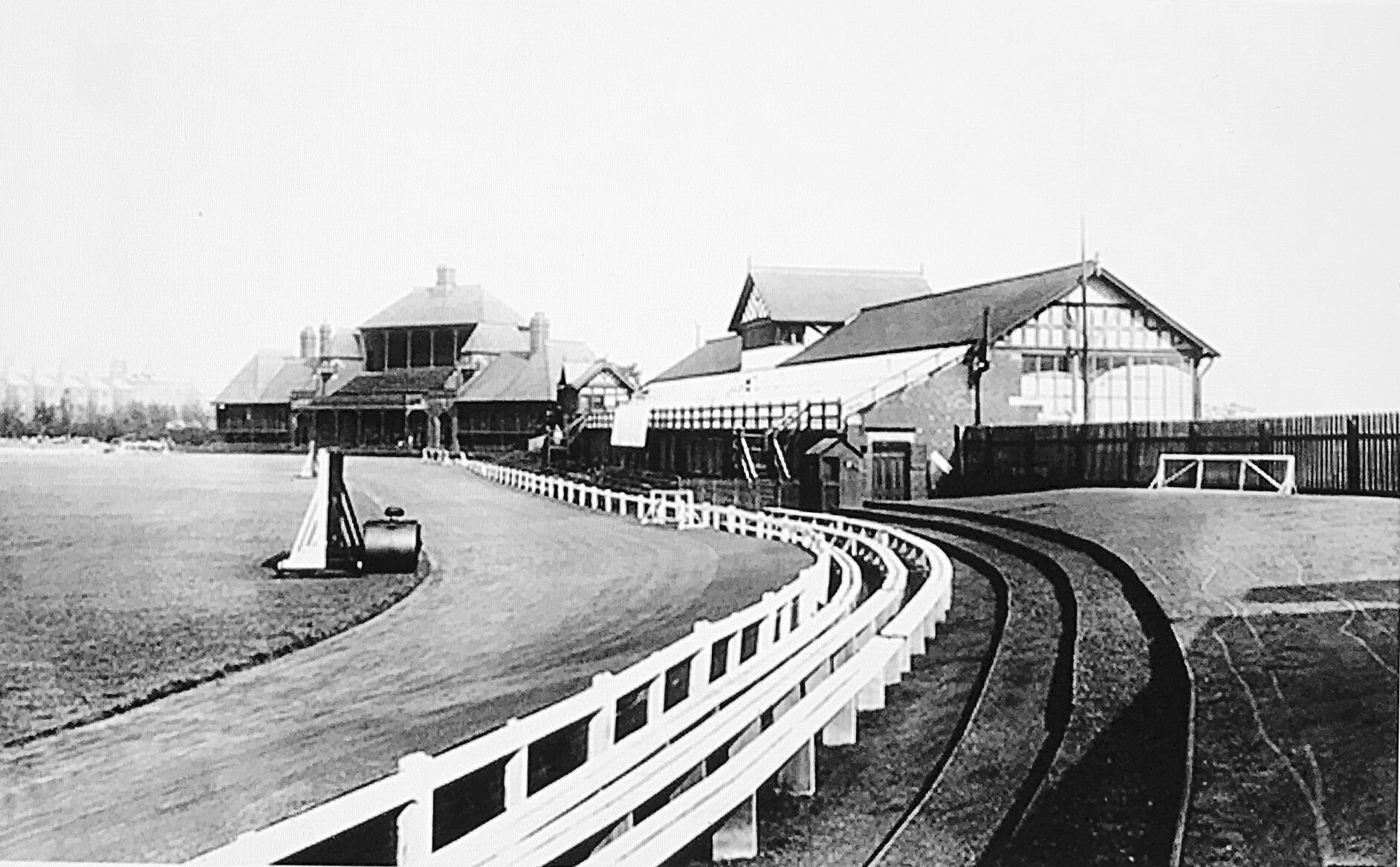 Cricket Pavilion and Stand, 1897  