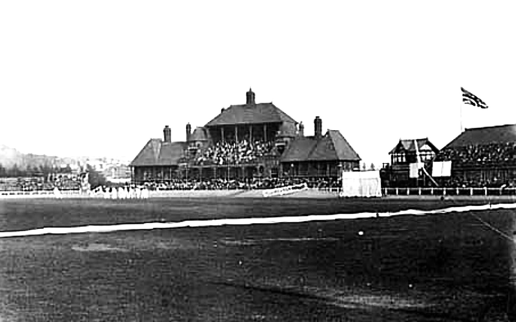 Cricket Ground and Pavilion, early 1900s  
