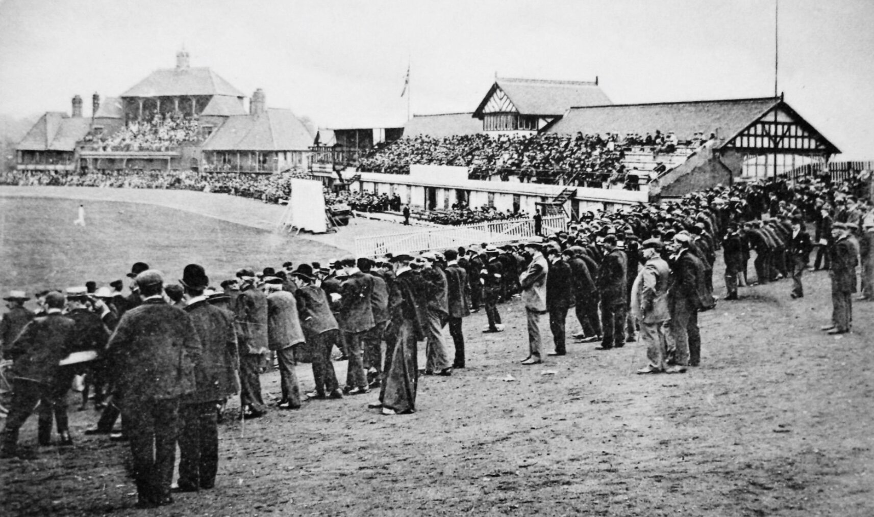 Viewing the Match, Headingley Cricket Ground, 1905