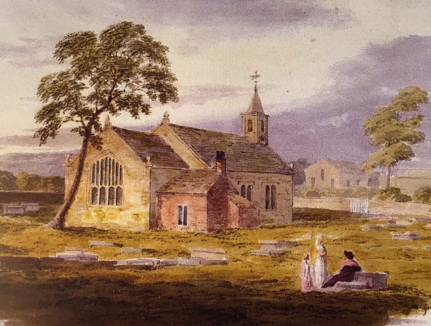 St Michael's Chapel (1619-1837), Headingley Lane, undated