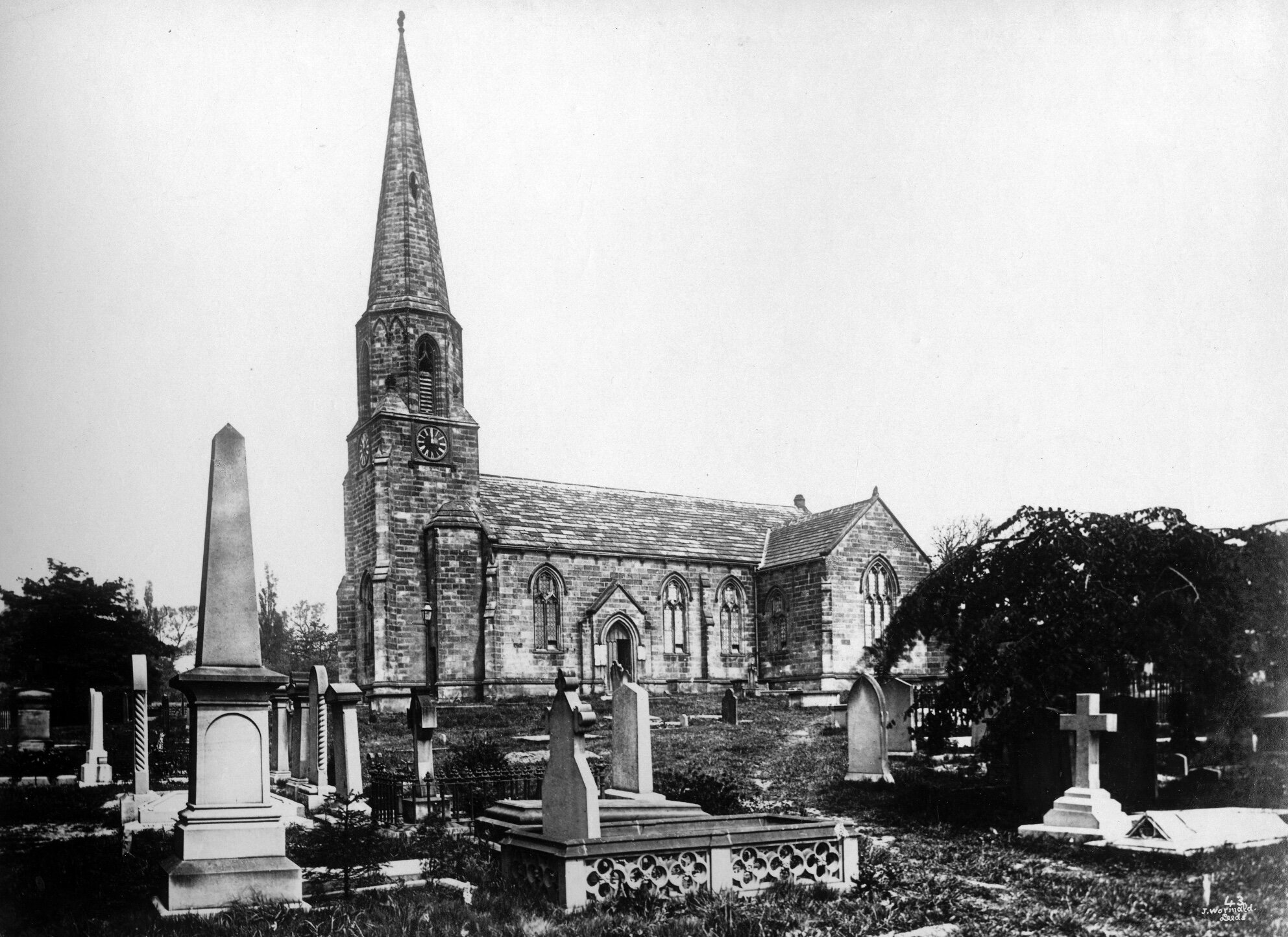 St Michael’s Church (1838-1885), Headingley Lane, undated