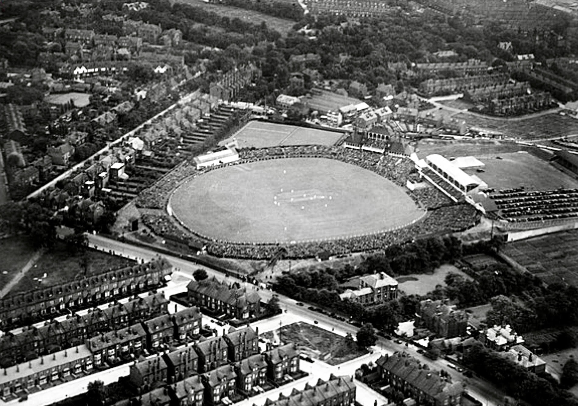 Aerial View of Headingley Cricket Ground, 1926