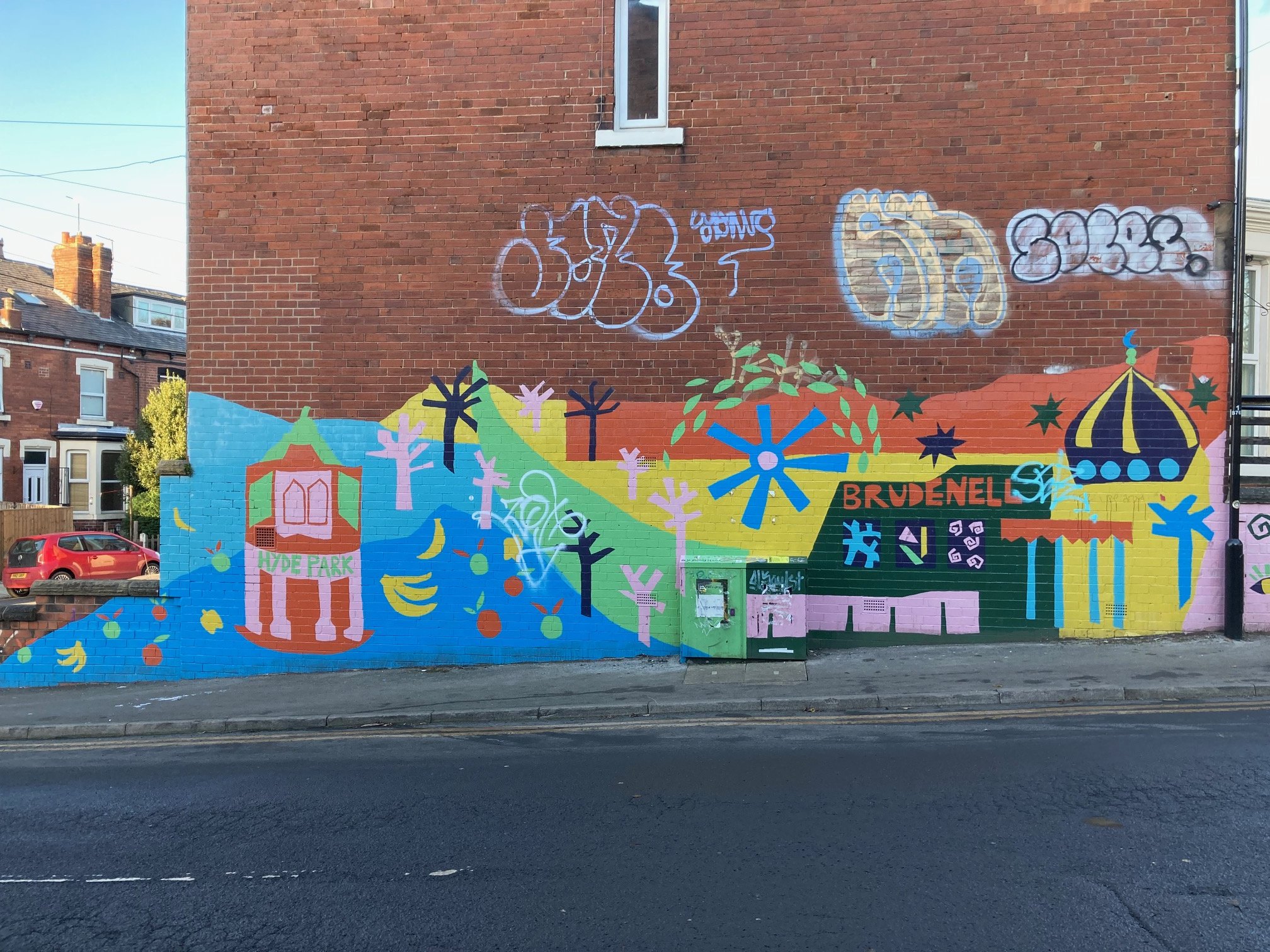Joy Rooney, Colour Hyde Park 1 (2019), Brudenell Street © RT 2022