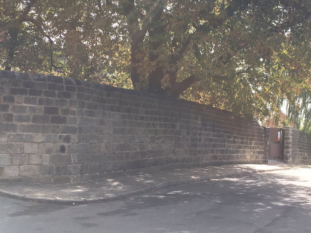 Boundary Wall, Chapel Lane © RT