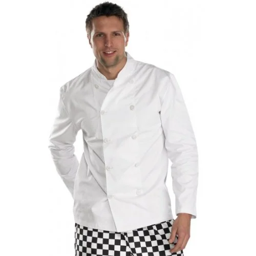 Rubber Button Full & Half Sleeve Chef Jacket / Coat