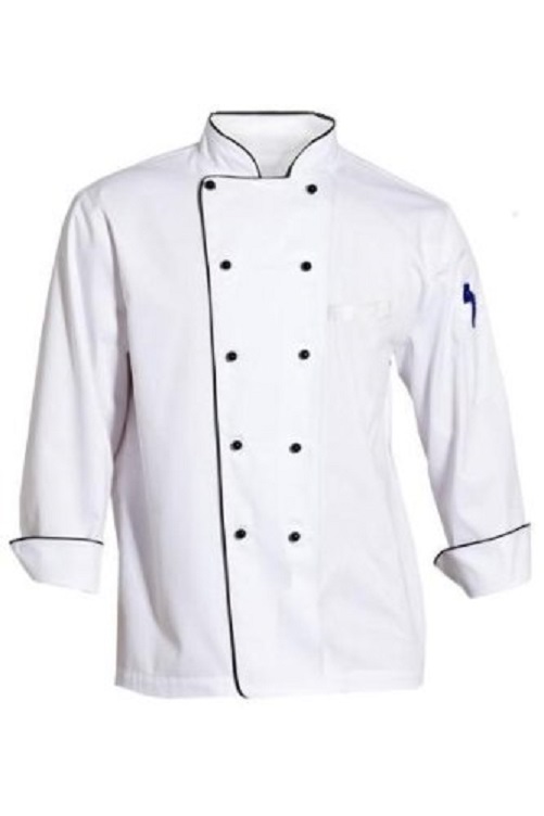 Whites Southside Unisex Chefs Jacket with Contrast Detail On Cuffs 