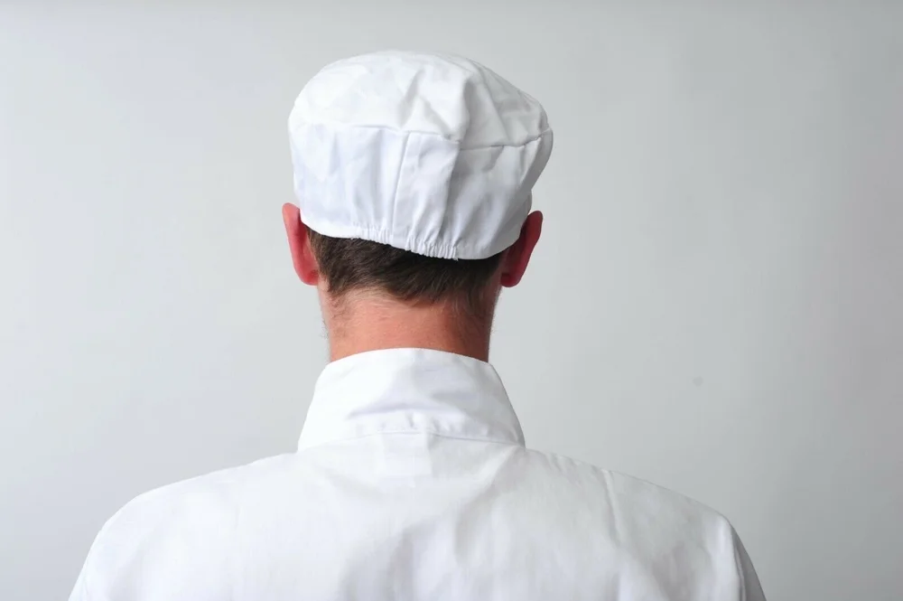 Portwest Men’s Chef Skull Cap – Adjustable, UPF 50+ & Dirt-Repellent Texpel Finish – For Kitchen & Work
