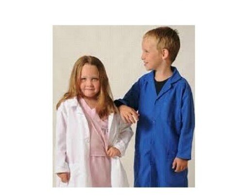 Kids Royal Blue Lab Coat 