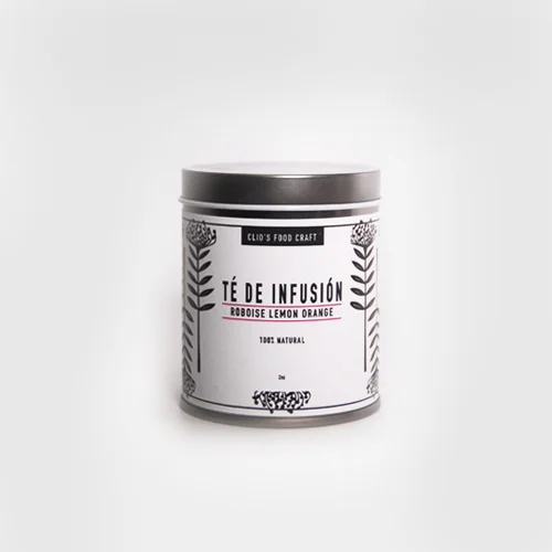 TÉ DE INFUSIÓN DE ROBOISE LEMON ORANGE - Q.50 2oz. (0.12Lb)