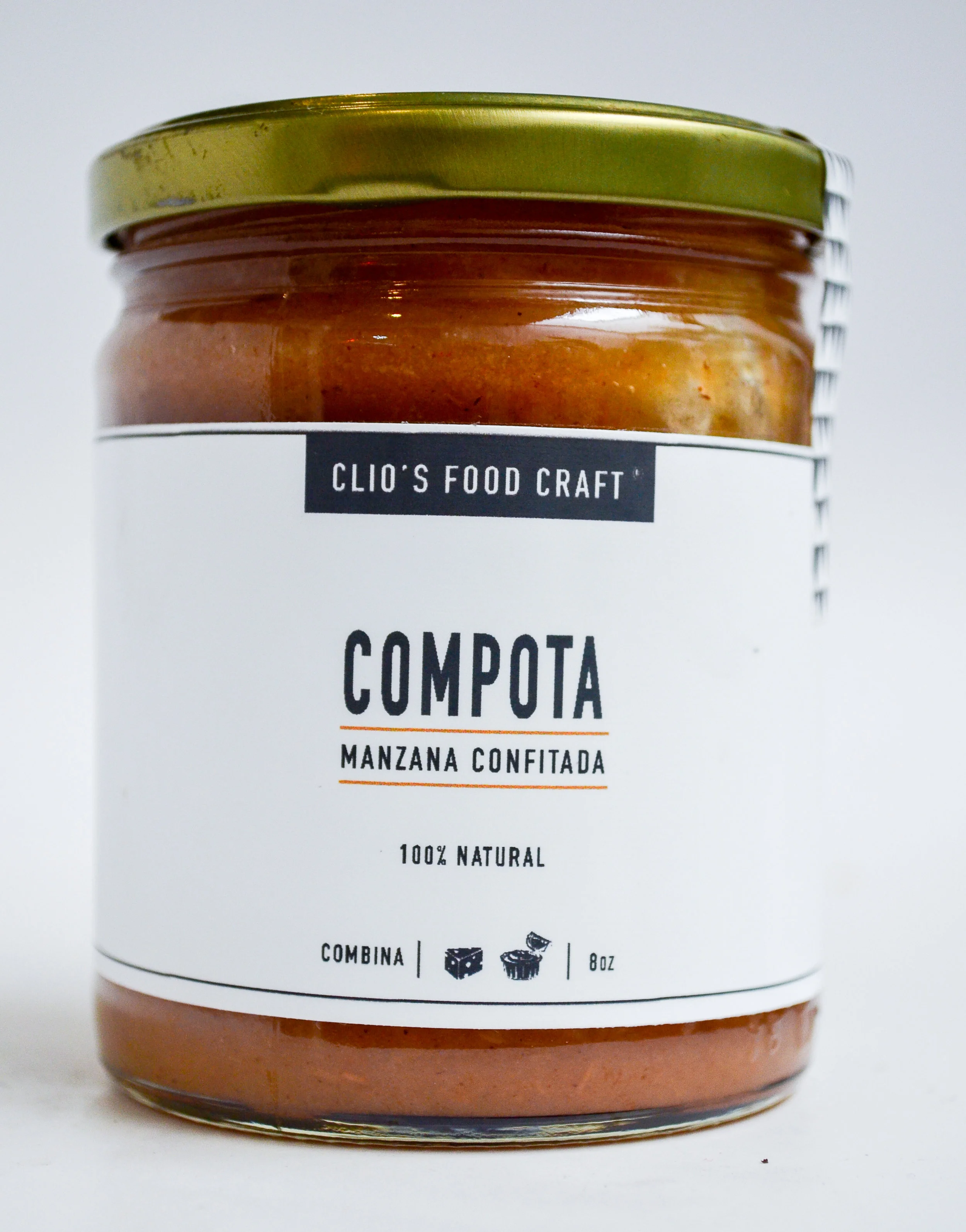 COMPOTA DE MANZANA CONFITADA - Q.35 8oz