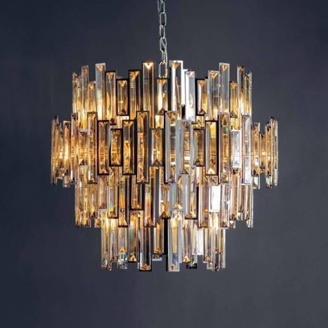 &quot;I'mmmmmmm going to swing from the Chandelieeeerrrrrrs, from the Chandelieeeerrrrsss&quot;, ......... how excited are we to have bought three of these beauties with matching crystal wall lights for our new bar and lounge renovations 🤗 we promis