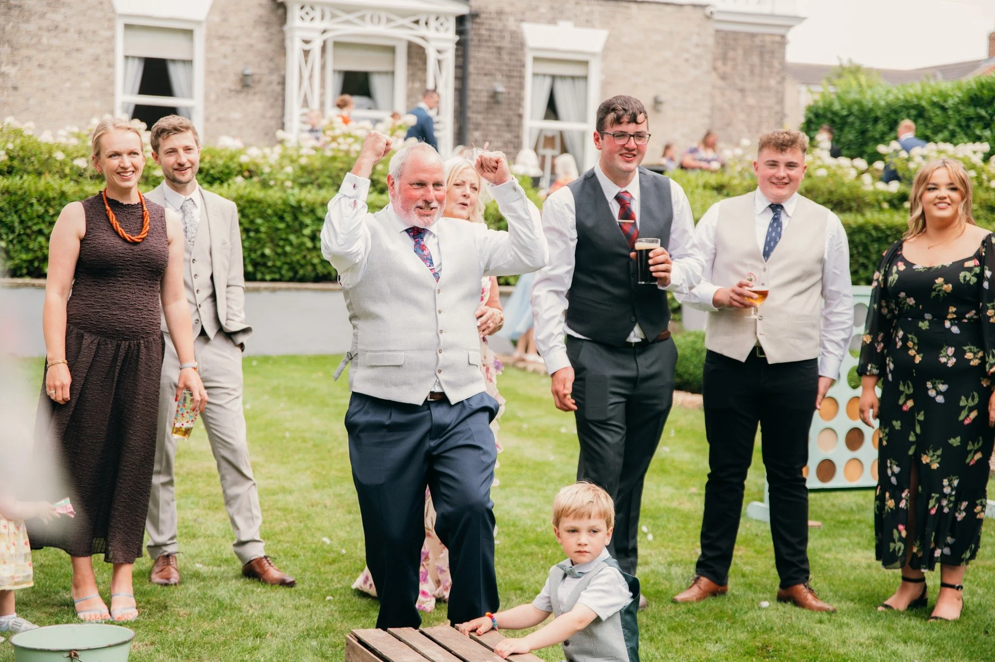 It's all fun and games... as long as you're winning! 🎳

Garden games make a great addition to your wedding day, 

Some of our recommended suppliers include @just.funngames (shown here), @teepartyhire and @theweddinggamescompany.

📸 @emmabuddphotogr