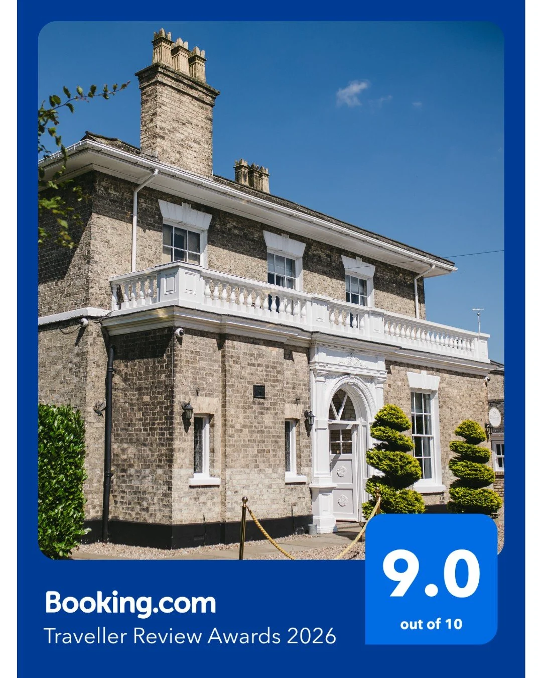 🏆 Booking.com Traveller Review Awards 🏆

Thank you to everyone who has taken the time to leave us a review in 2025, 

We are proud winners of a Traveller Review Award from all of our positive guest feedback! 

A special shoutout goes to our fabulou